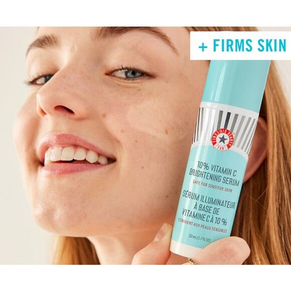 First Aid Beauty 10% Vitamin C Brightening Serum - 1.7 fl oz/50 ml - NIB - Picture 7 of 7